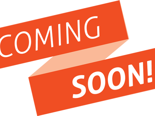 coming soon sign black blood white hands